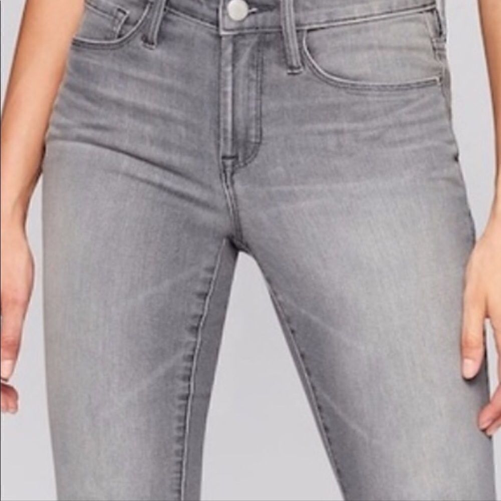 Athleta size 0 gray skinny jeans